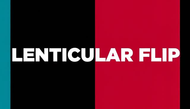 70 LENTICULAR FLIP: cambio lenticolare
