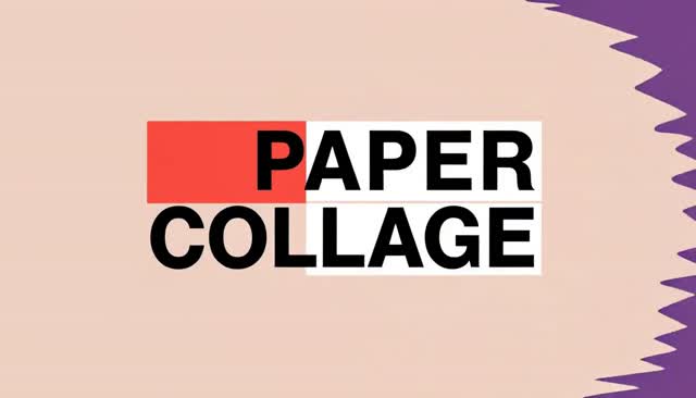 25 PAPER COLLAGE: collage di carta