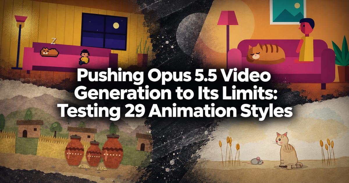 Ho sfidato i limiti della generazione video di Opus 5.5: 29 espressioni di animazione messe alla prova tutte insieme