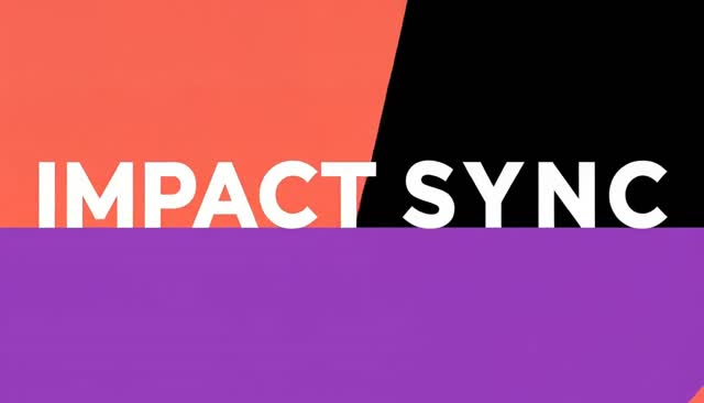 50 IMPACT SYNC: sincronizzazione fra impatto e grafica