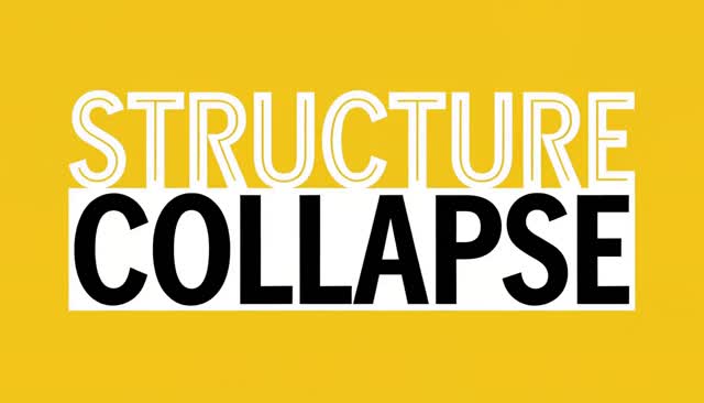 19 STRUCTURE COLLAPSE: crollo della struttura